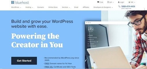 Bluehost Domain Name Registrar