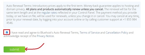 Bluehost Terms And Conditions