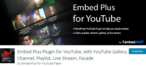 Embed Plus For YouTube