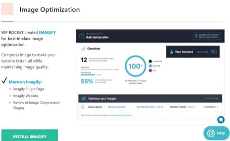 WP Rocket Image Optimization