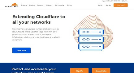 Cloudflare Content Delivery Network