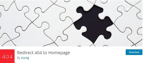 Redirect 404 to Homepage WordPress Plugin